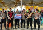 Tampil Kreatif, Polres Mesuji Sabet Juara III Lomba Perahu Hias