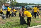 Polres Mesuji Gelar Aksi Beli Humanis Usai Puncak HUT Mesuji ke-17, Tegaskan Komitmen Jaga Lingkungan