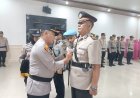 Polres Mesuji Gelar Sertijab Kabag Log, Kapolres Tekankan Tanggung Jawab Jabatan