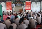 Polres Mesuji Peringati Isra Mi'raj, Kapolres Ajak Personel Perteguh Iman dan Kepedulian